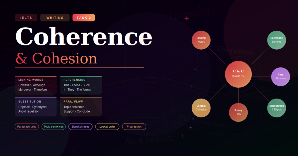 IELTS Writing Task 2 — Coherence & Cohesion