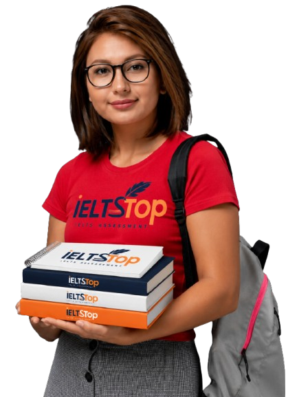 Student preparing for IELTS